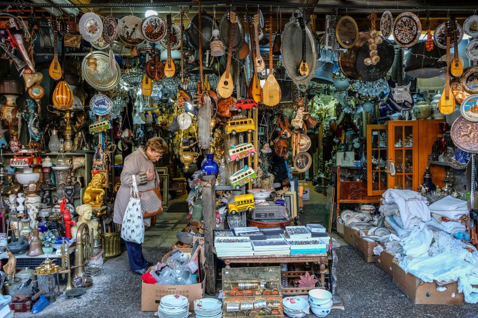 Athens: Local Markets with Artisanal Crafts Walking Tour - Omonia Square closes the route with food