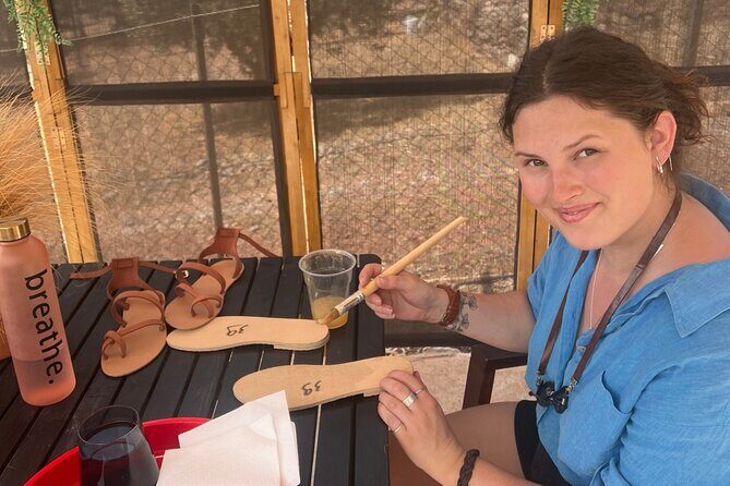 Athens Make Your Own Greek Leather Sandals Workshop - Take-Home Value: Finished Sandals Plus a Shoebox