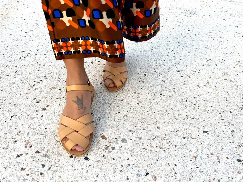 Athens: Make your own Leather Sandals Workshop - Timing in your Athens plan: best way to pair it with the rest of your day