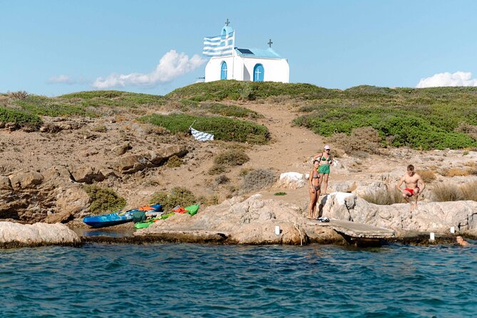 Athens mini cruise: "East Attica Hidden Gems" - Spider Cove and the quiet water near Hamolia