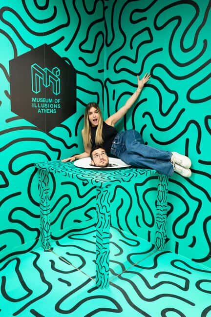 Athens: Museum of Illusions Admission Ticket - Infinity Room and Inverted Room: How to Get the Effect Fast