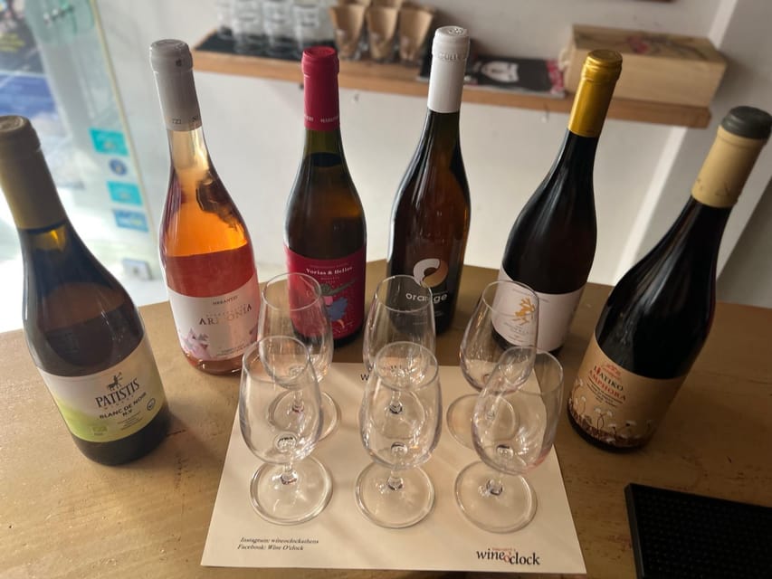 Athens: Natural Wine O'Clock Tasting!!! - What you receive for $50