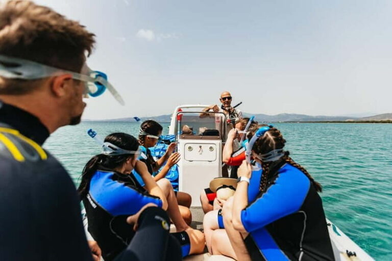 Athens, Nea Makri: Guided Small Group Snorkeling Boat Trip - Marathon Cape snorkeling: a first taste of marine life