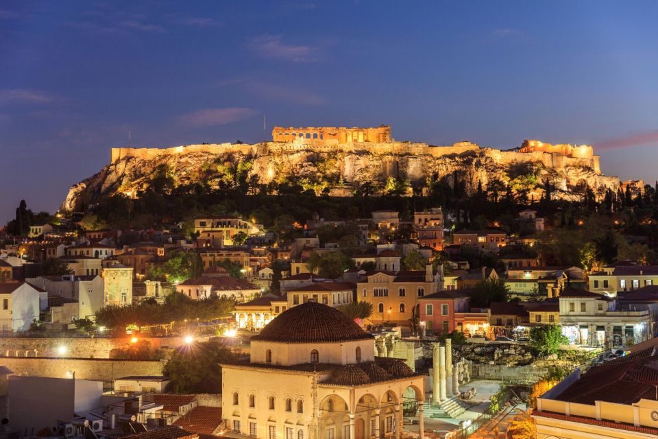 "Athens Night Experience - 4Hours" - Lycabettus for a wider city view