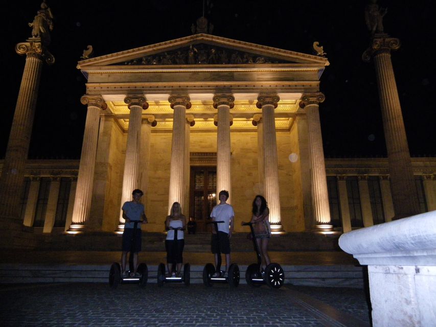 Athens Night Tour: 3 Hours by Segway - Key points to know before booking