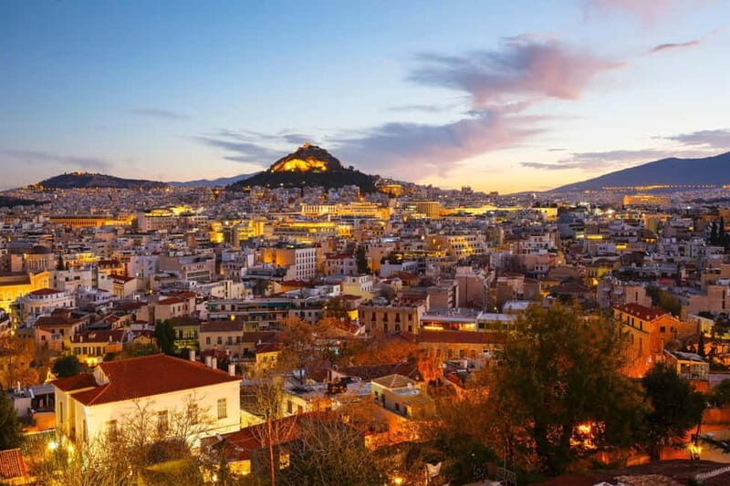 Athens: Night Walking Tour - Monastiraki Square After Dark: the route’s energy switch