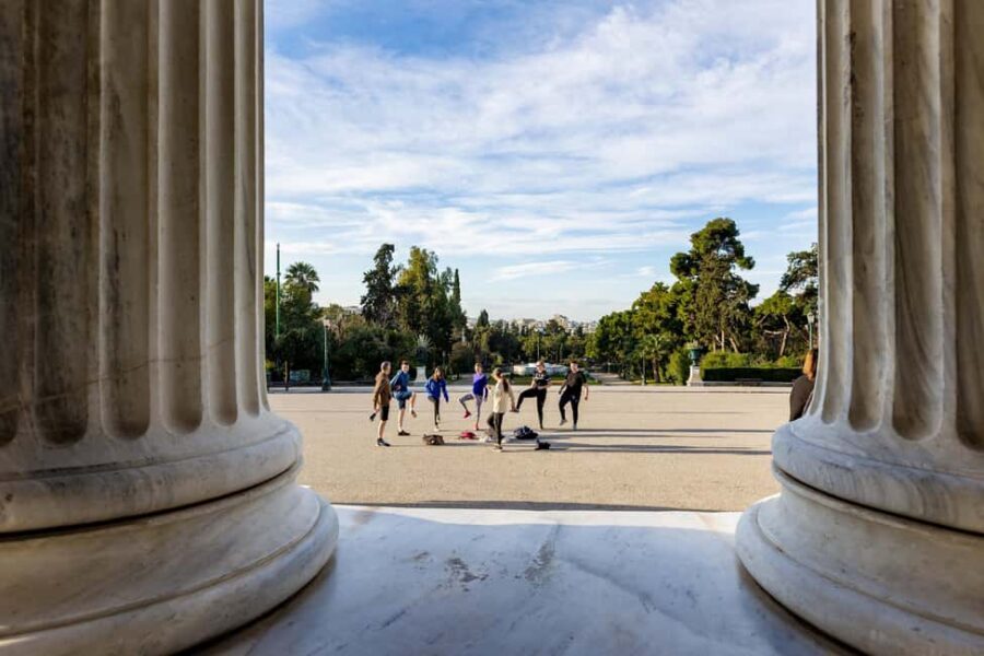 Athens: Olympic Games Workout Session - Panathenaic Stadium Run: The Marble Track Where 1896 Revival History Feels Real