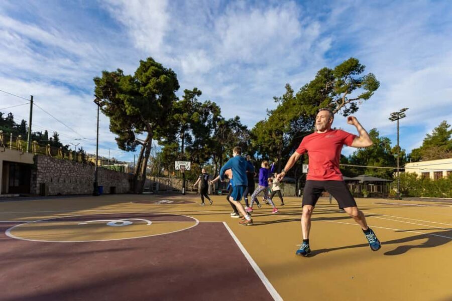 Athens: Olympic Games Workout Session - Your Trainer: Sports Coaching Plus Olympic Stories (Dean, Evi, Tonia, Mytra, Katherine)