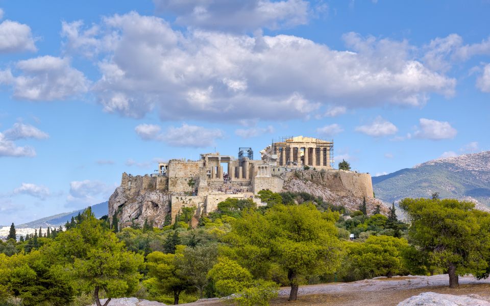 Athens: Plaka to Acropolis Smartphone Audio Tour - Areopagus Hill adds the best view