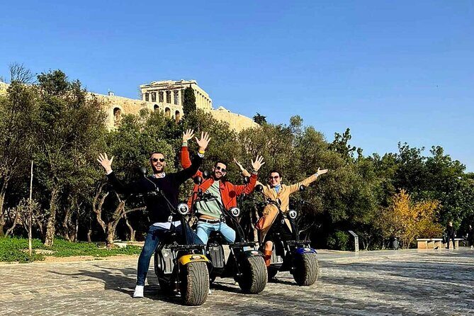 Athens: Premium Guided E-Scooter Tour in Acropolis Area - The Secret Photo Stop and Pnyx: Democracy Views on Your Way Up