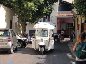 Athens: Private Evening Sightseeing Tour by Electric Tuk-Tuk - Pickup in Central Athens and the Real Meaning of 2 Hours