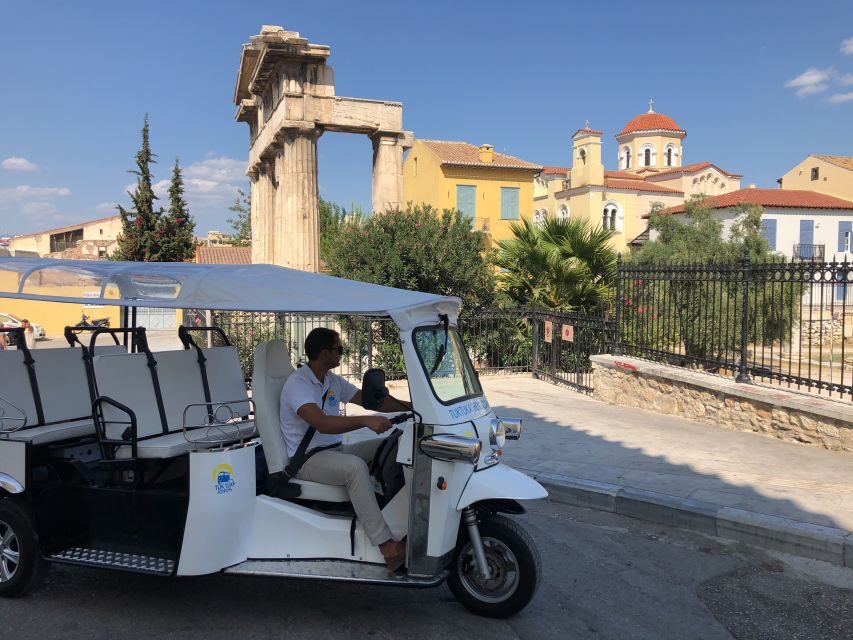 Athens: Private Evening Sightseeing Tour by Electric Tuk-Tuk - Kolonaki to Olympic Stadium: Passing Athens’ More Polished Streets