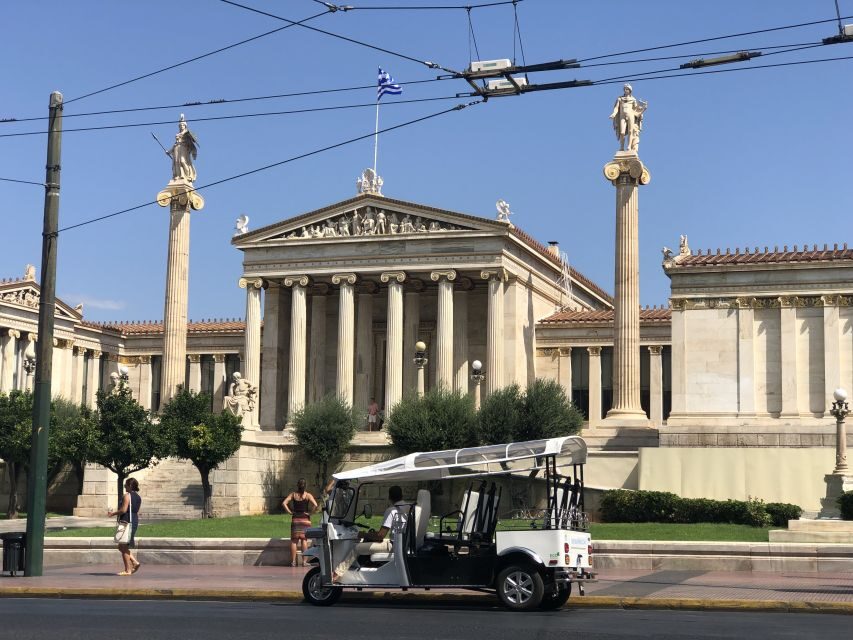 Athens: Private Evening Sightseeing Tour by Electric Tuk-Tuk - Thiseio to Monastiraki and Psiri: Where the Night Gets Fun