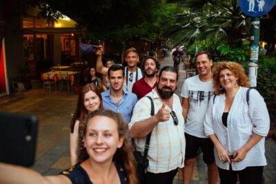 Athens: Private Evening Tour w/ Drinks & Bites in Koukaki - Meeting your guide near Syggrou-Fix