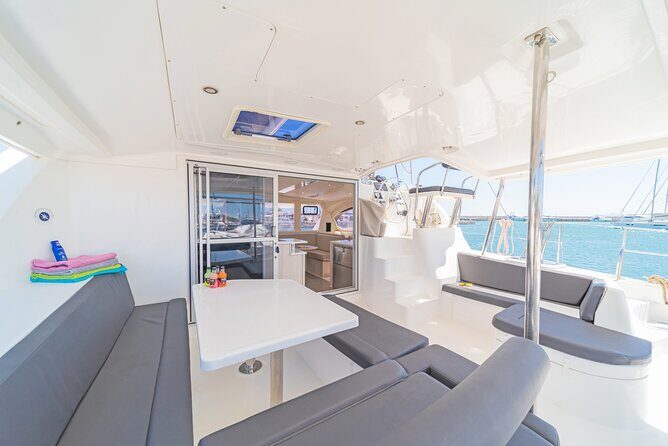 Athens Private Full day Catamaran cruise with meal & drinks - Stop 2 at Aegina: Vagia’s second bay break