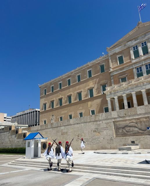 Athens private Full Day Tour - Parliament, the Tomb of the Unknown Soldier, and the guards