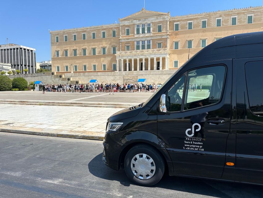Athens private Full Day Tour - What the driver and guide arrangement means