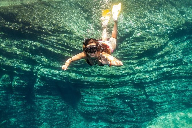 Athens Private Snorkeling and Swimming Cruise with pick up - Arsida, the first island stop