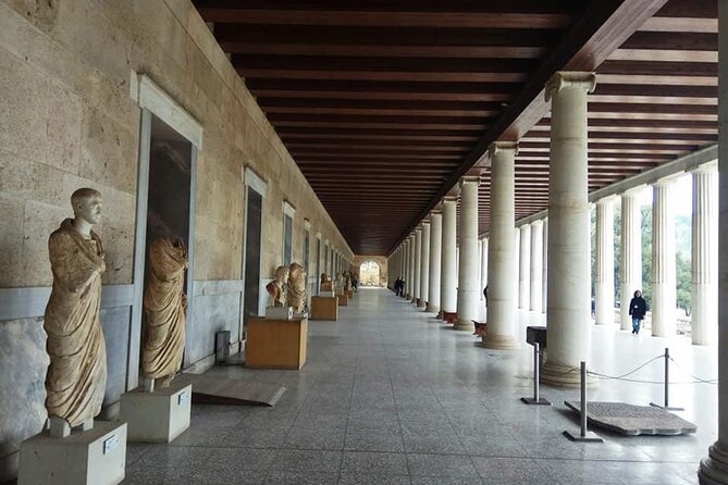 Athens Private Walking City Tour : Acropolis, Ancient Agora and The Agora Museum - Walking down to the Ancient Agora