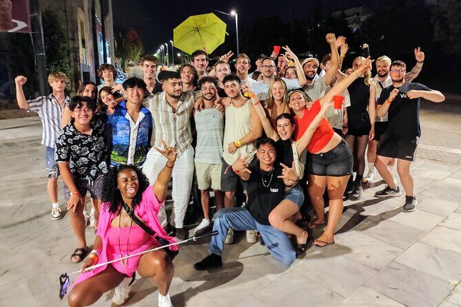 Athens Pub Crawl with 1hr Open Bar & VIP Nightclub Access - Getting to the action: Plateia Thiseos meet-up and first contacts