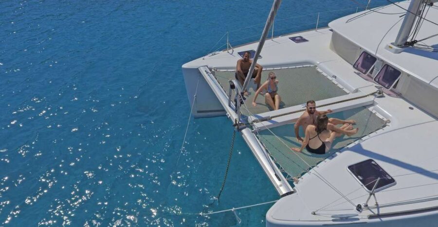 Athens: Riviera Catamaran Cruise with Meal and Drinks - Athens Riviera Catamaran Cruise: the real value is the combo