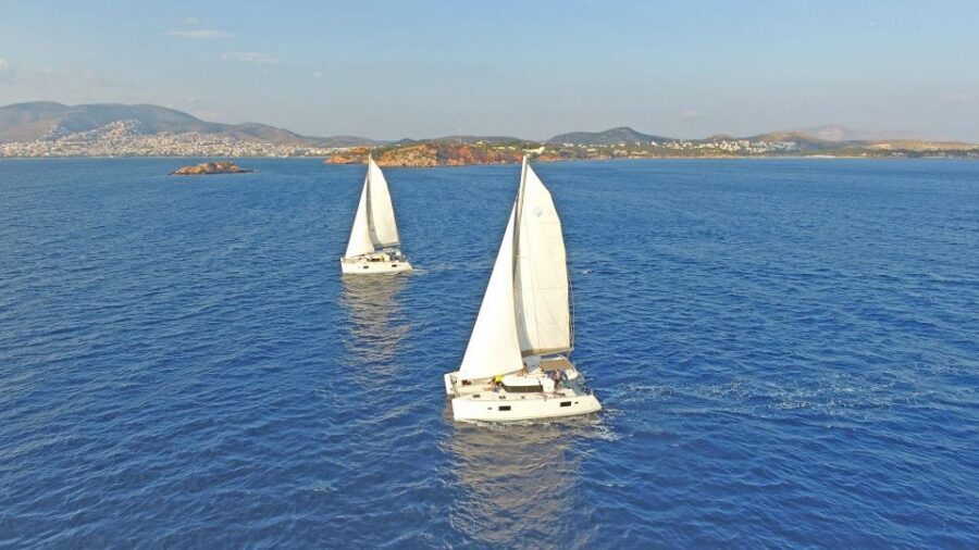 Athens: Riviera Catamaran Cruise with Meal and Drinks - Voula and Vouliagmeni: what to watch during the cruise
