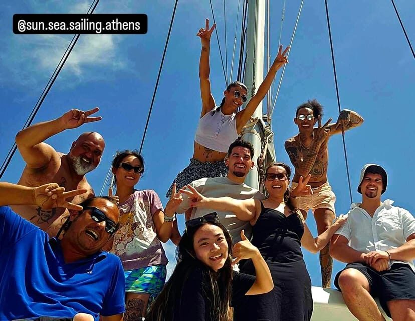 Athens: Riviera Catamaran Tour with Fresh Meal and Drinks - Vouliagmeni and Asteras Bay: Calm-Water Swimming That Doesn’t Feel Like a Trial