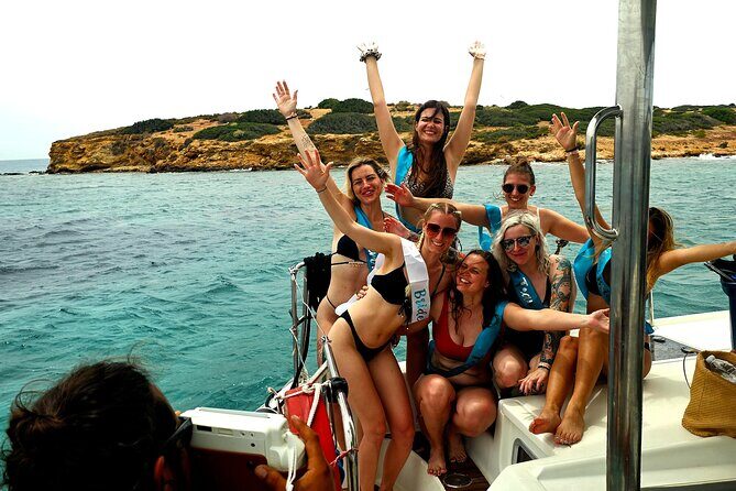 Athens Riviera Catamaran tour with fresh Meal Drinks and Swimming - Drinks and the Pace of the Day: Wine, Soft Drinks, and That Easy Floating Feeling