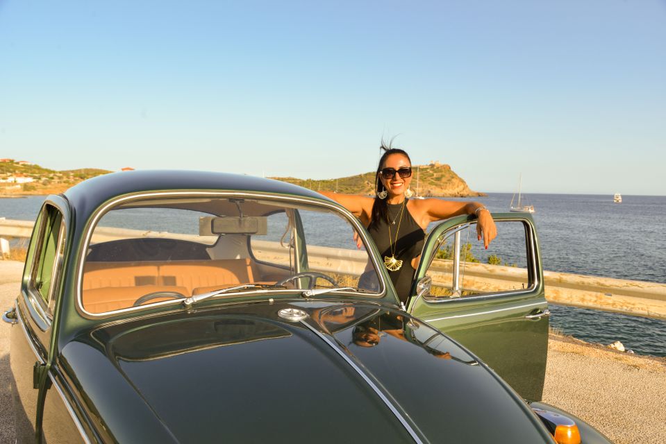 Athens: Riviera Photo Tour in a Vintage Volkswagen Beetle - Greek stories, music, and the feel of a private outing