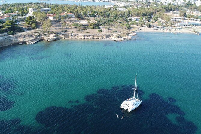Athens Riviera Private Sail Catamaran with Meal and Wine - Meal and wine included: what you’ll actually be sipping and eating