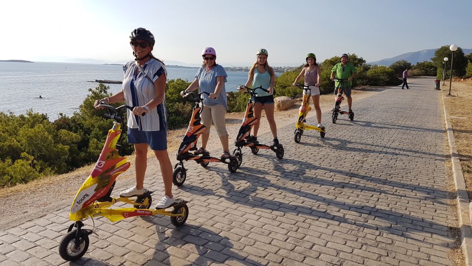 Athens Riviera Trikke Bike Tour & Vouliagmeni Lake - What the $112 price includes