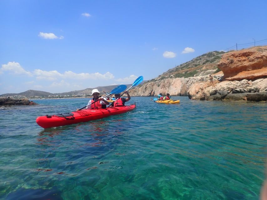 Athens: Sea Kayaking Adventure on the South/East Coast - From Pickup or Meeting Point to Your Beach Lesson