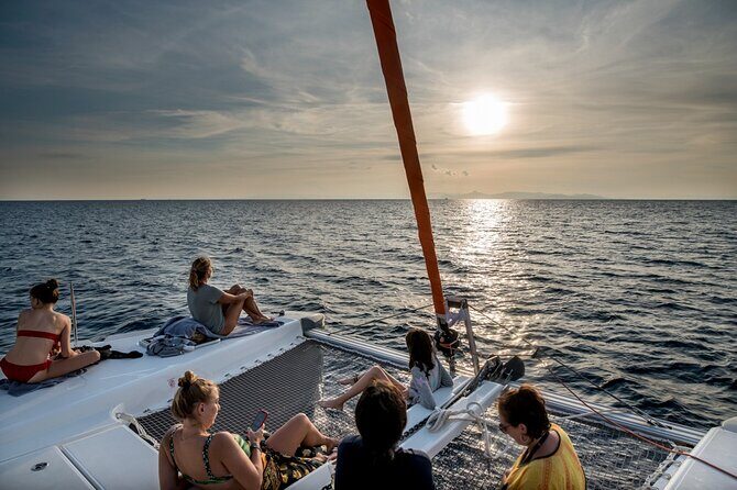 Athens Semi Private Sunset Catamaran Cruise with meal & drinks - Athens Sunset Catamaran: A Calm Way to See the Coast