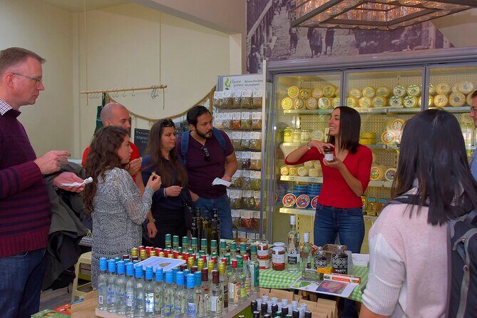 Athens Shore Excursion: Small-Group Food Tour - Varvakeios Food Market: spices, stalls, and real buying habits