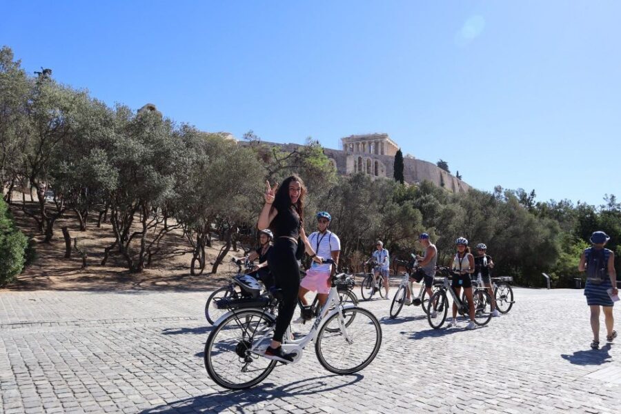 Athens: Small Group E-Bike Tour of Historic Highlights - Panathenaic Stadium and the Presidential Guards Ceremony