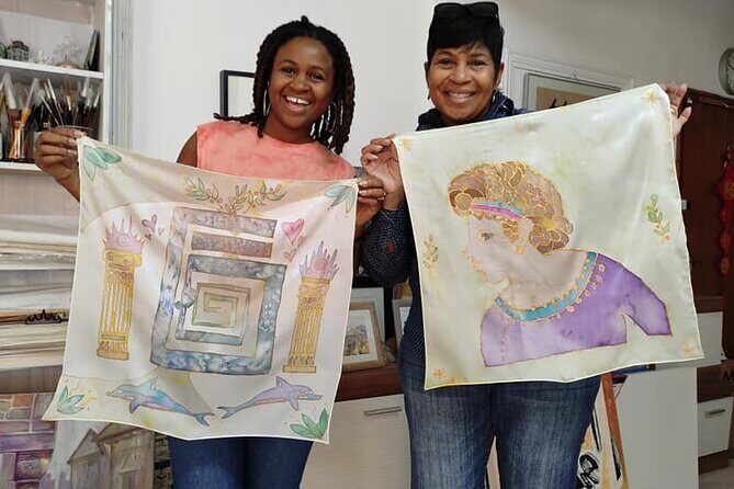 Athens: Small Group Silk Scarf Art Workshop with Greek Themes - Choosing your Greek theme: mythology, religion, and nature