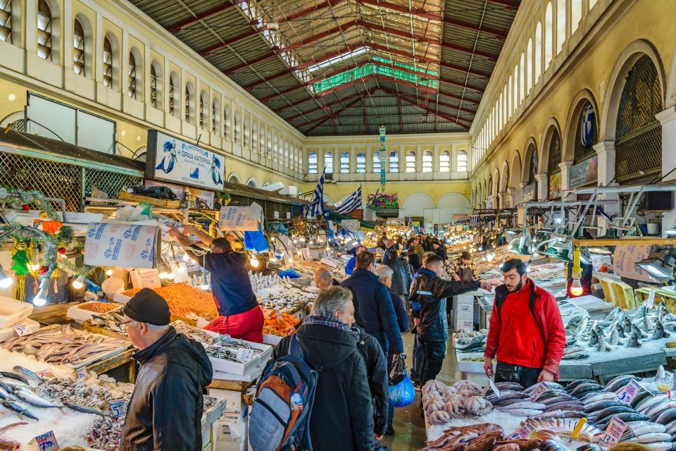 Athens: Street Food Tour Market & City Centre - Greek dessert and traditional coffee