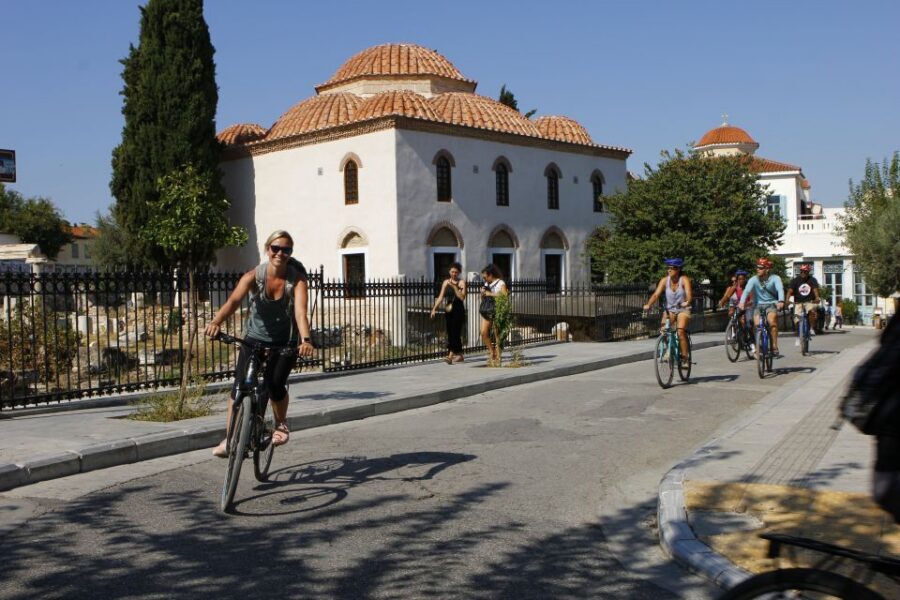 Athens: Sunset Bike Tour - Presidential Palace and the change of the guards stop