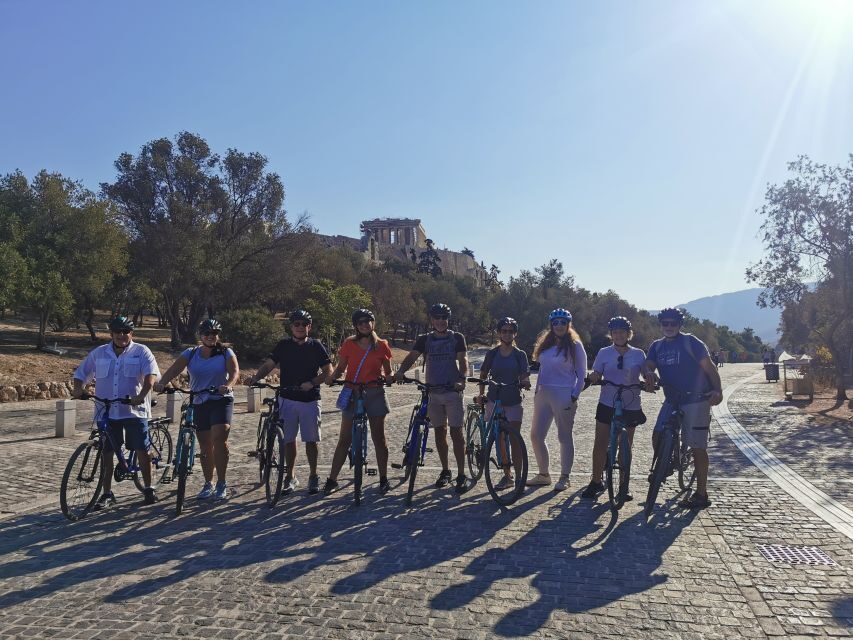 Athens: Sunset Bike Tour - Meeting point near Acropolis metro: what to do before you roll