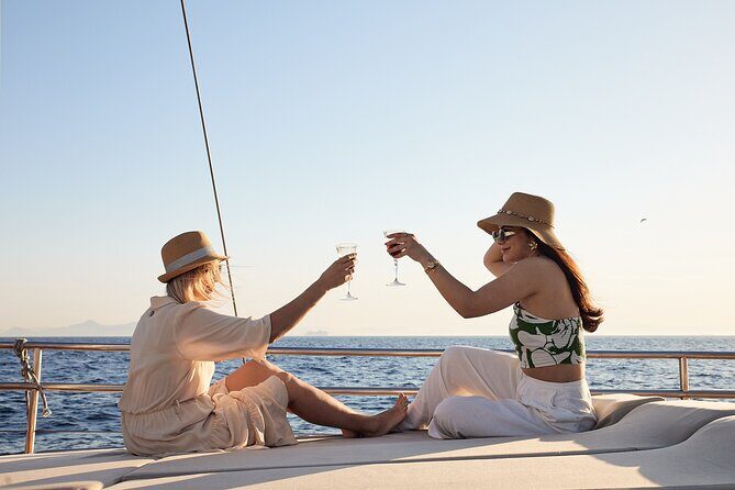 Athens Sunset Dinner Cruise – Swim Stop, Dinner & Open Bar - Setting Sail From Marina Zea, Then Chasing the Riviera Light