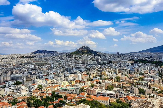 Athens Sunset Tour – Acropolis Site & Lycabettus Hill - Lycabettus Hill at sunset