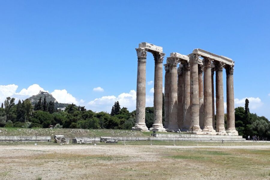 Athens: Temple of Olympian Zeus Ticket and Audio Tour - The Audio Tour Script: Zeus, Myths, and the Bathhouse Ending