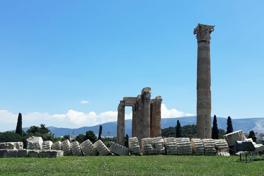 Athens: Temple of Olympian Zeus Ticket and Audio Tour - Using Your Smartphone Like a Pro (Offline Map, Promo Code, Battery)