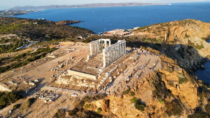 Athens: Temple of Poseidon & Cape Sounion Early Noon Tour - Meeting points in Athens: finding the bus fast