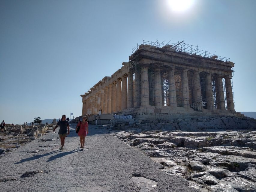 Athens: The Acropolis Guided Walking Tour in German - Odeon of Herodes Atticus and the performance vibe