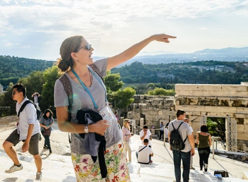 Athens: The Acropolis Walking Group Tour with a French Guide - Skip-the-line security: saving time for the monuments that matter
