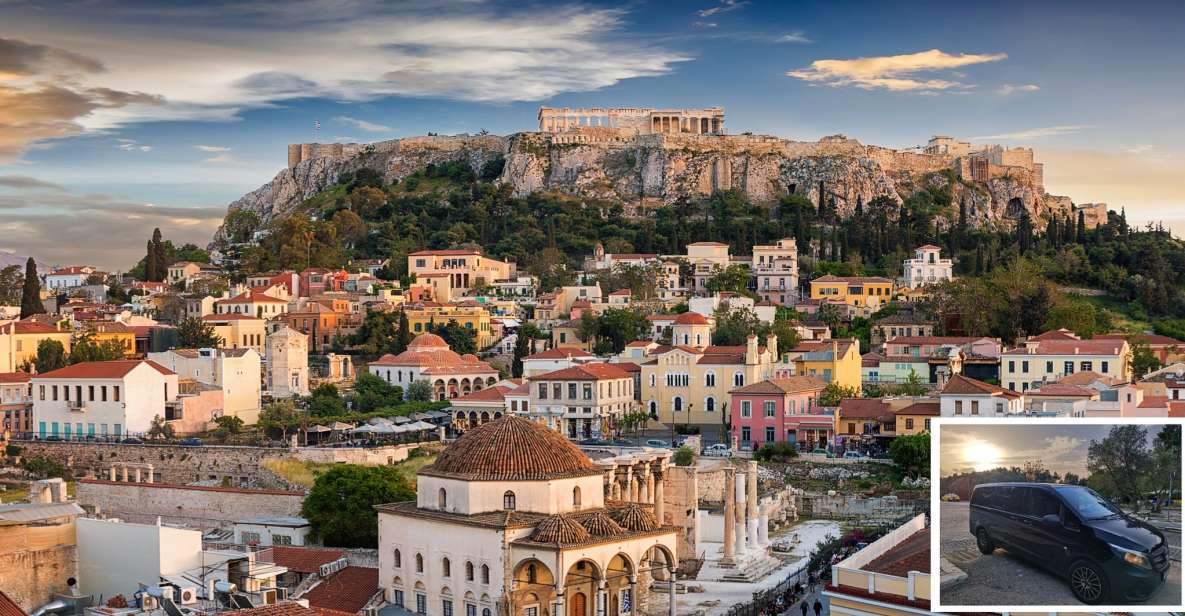 Athens: Top Sights Private Half-Day Tour - Pickup from a hotel, Piraeus Port, or Athens Airport