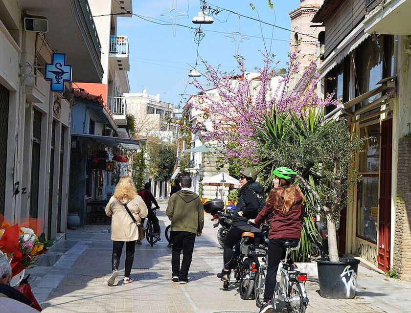 Athens tour with electric bicycle - Key points at a glance
