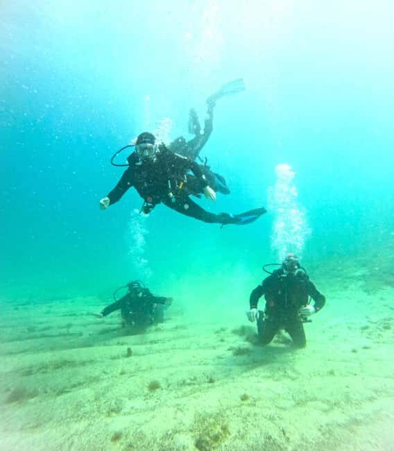 Athens: Try Scuba Diving - Going Under: Breathing, Hand Signals, and Real Marine Views