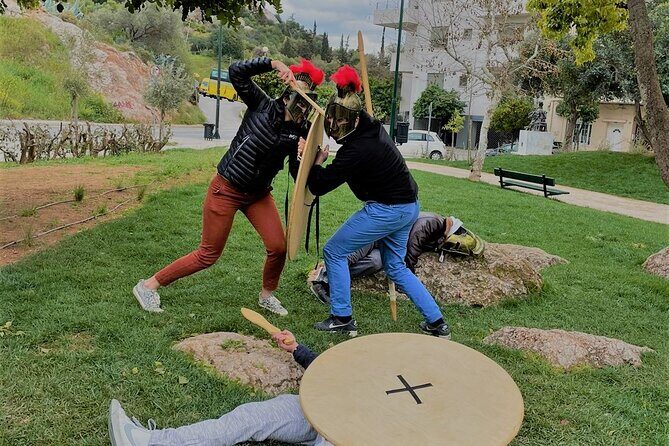 Athens: Unique & Interactive Greek Small Group Warrior Experience - The Hoplite Lesson: Persian Wars Context and Formation Basics